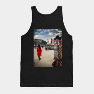 The Woman in Red, Milano, Italy Tank Top